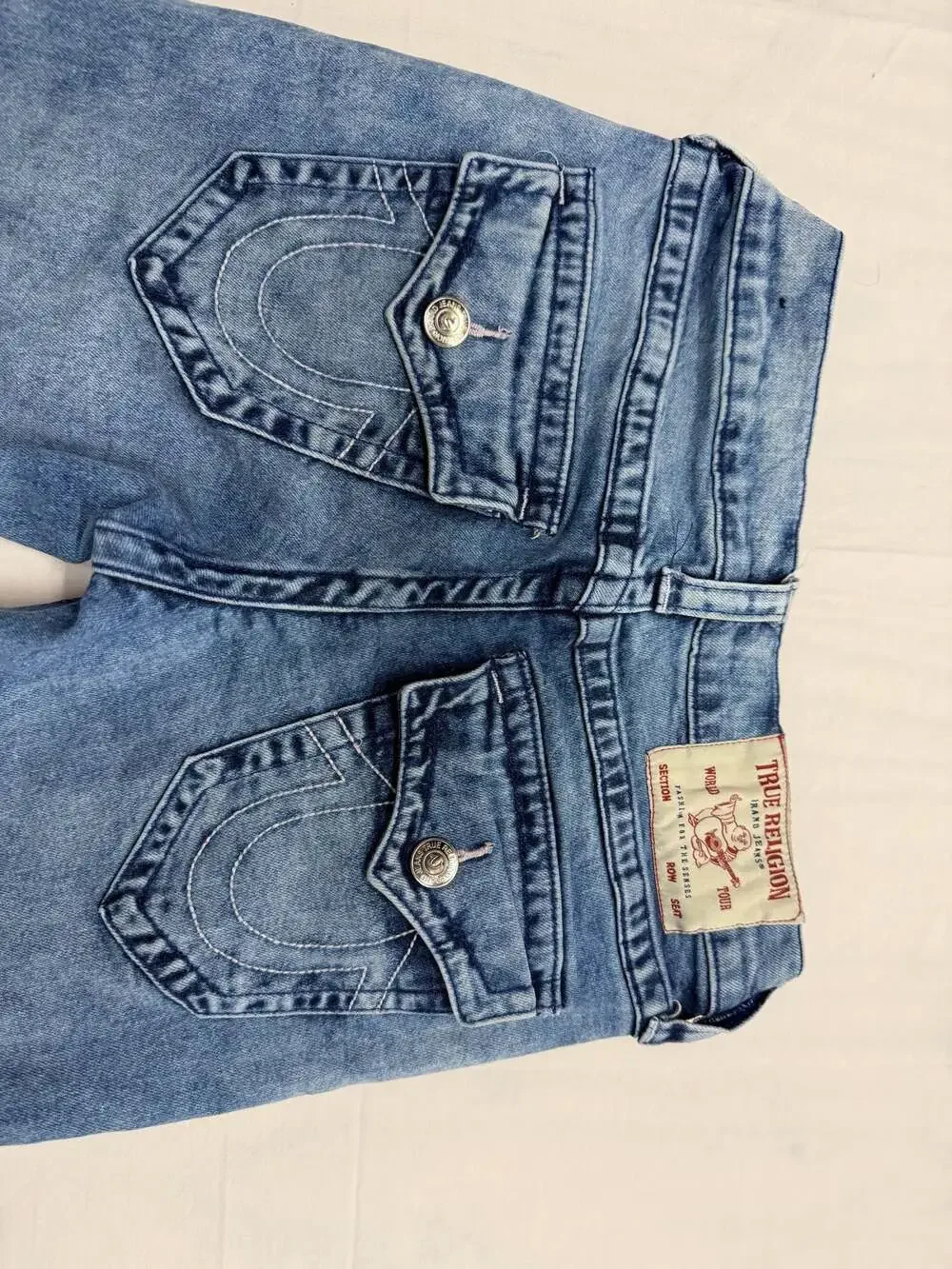 True Religion Rocco Relaxed Skinny Jeans Size 28